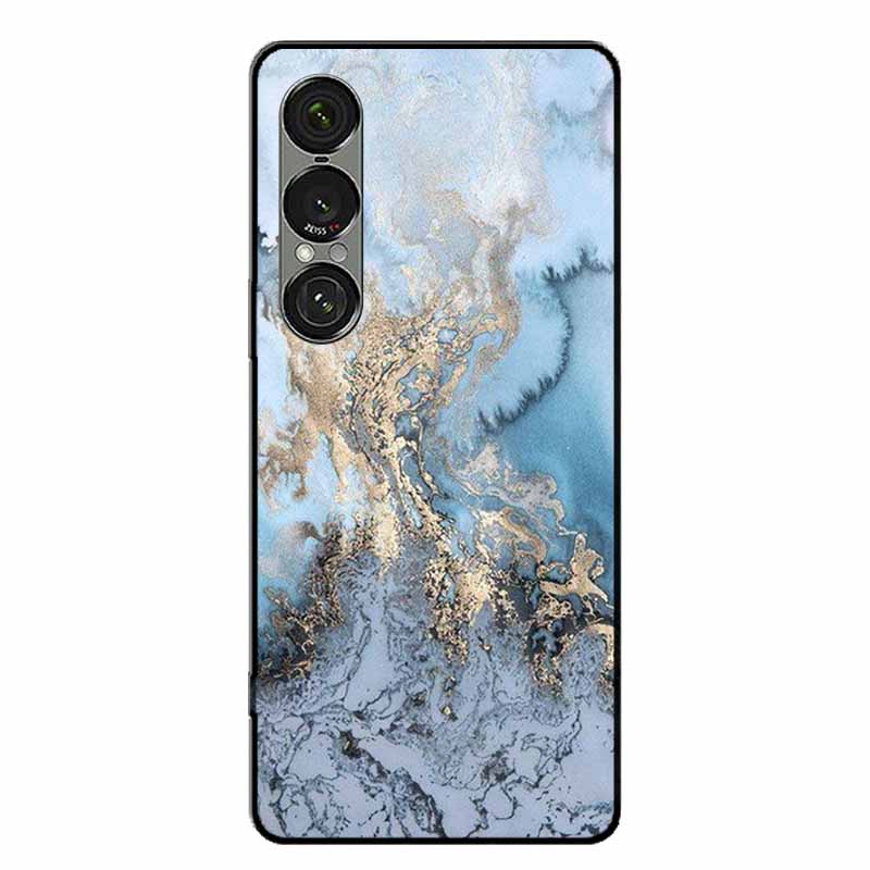 Для Sony Xperia 1 VII / 1 VI / 1 V Чехлы Модный Защитный Силиконовый Задний Чехол Для Xperia 1 VII Задняя Крышка Телефона Capa Xperia 1V Funda