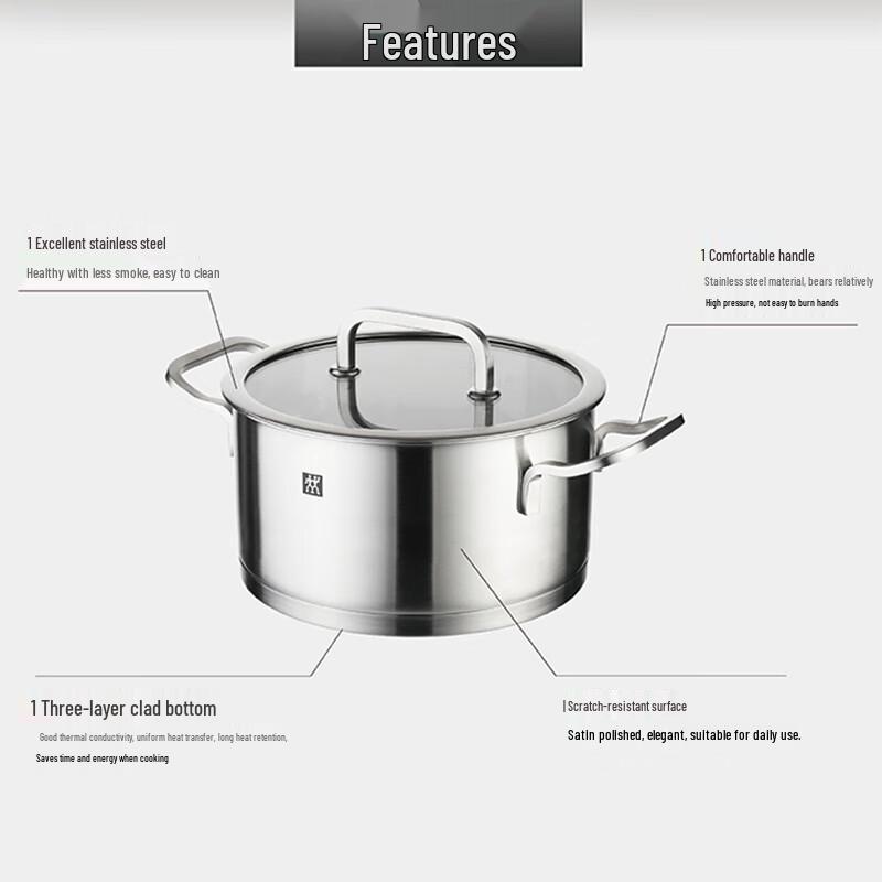 Zwilling Кастрюля Moment 20 см