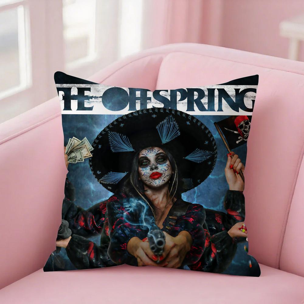 Rock Band The O-Offsprings Supercharged Наволочка Квадратная Наволочка Для Дивана Для Домашнего Использования
