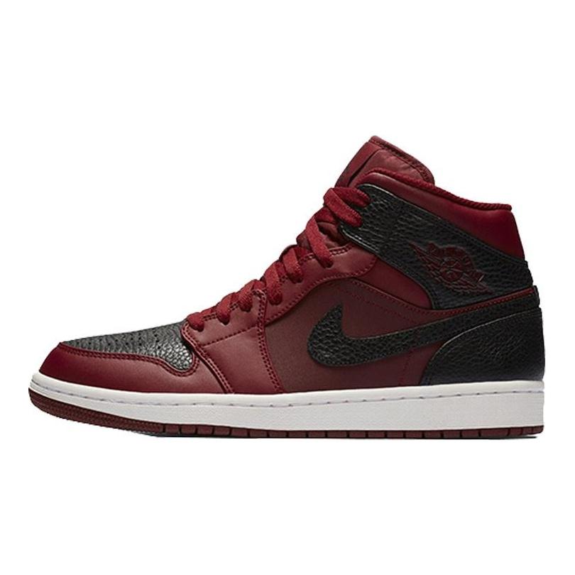 Jordan 1 Ретро Средний Командный Красный Черный 554724-601