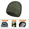 Chunky Knit Beanie Hat for Men And Women Thick Warm Soft Stretchy Wool Acrylic Winter Cap for Girls
