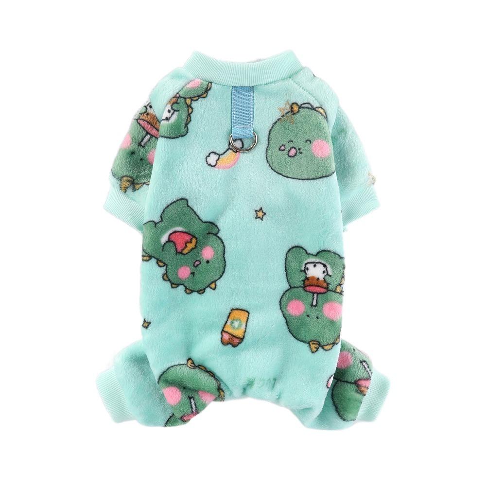 Новый зимний теплый комбинезон для собаки, флисовый, размеры XS-4XL, одежда для питомца, костюмы для чихуахуа, пуделя, пижама, пальто для маленьких и средних собак
