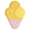 Cute Slow Feeder Dog Bowl Ice Cream Shaped Slow Feeding Dish Pet Slow Licking Mat  Pet Supplies