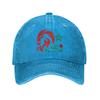 Marokko Morocco Flag  Casual Baseball Cap For Women Men Summer  Tennis Skate Trucker Hat DIY Print SunProof Baseball Caps