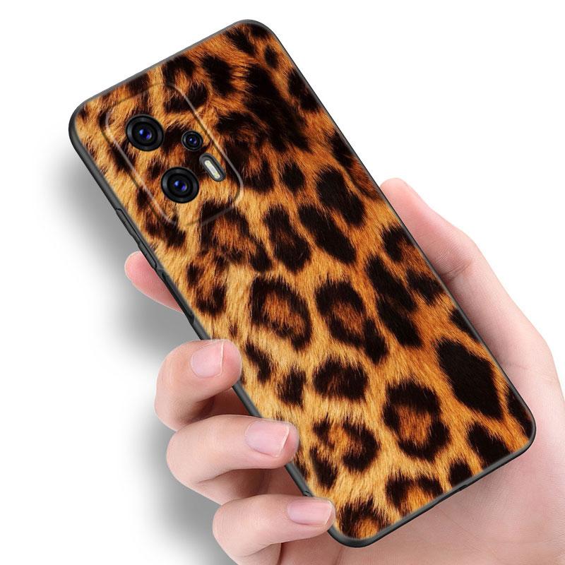 Чехол для телефона с леопардовым принтом для Xiaomi POCO F2 F3 M2 M3 M4 X3 X4 Pro NFC F4 GT 5G F1 X2 C3 C31 C40 M5S, мягкий черный чехол из ТПУ
