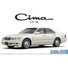 Aoshima The Model Car No.137 1/24 Nissan Y33 Cima '96 Plastic Model Kit