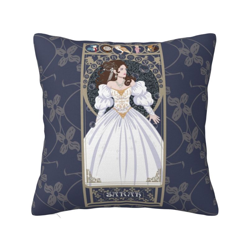 Custom Labyrinths Jareth Pillow Case Bedroom Decoration Cute Fantasy Film Cushion Decoration Salon Square Pillowcase
