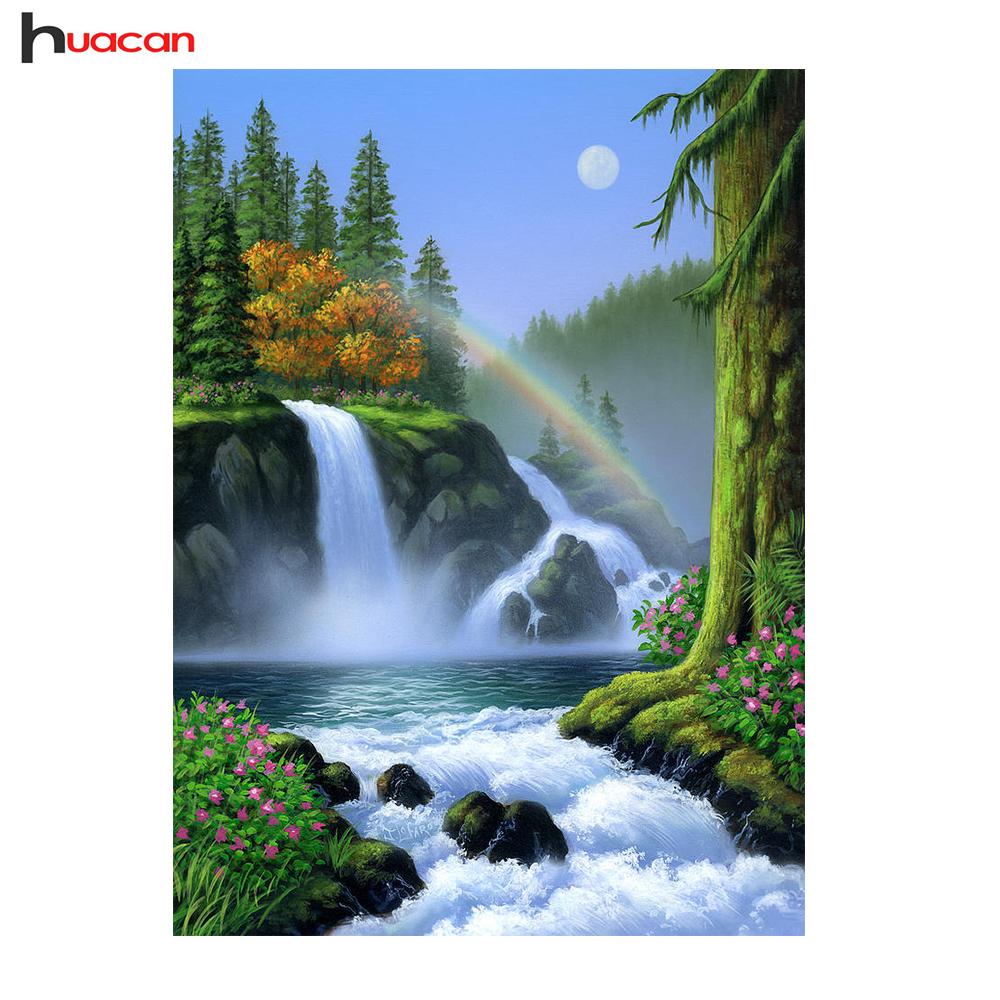 Алмазная мозаика "Водопад"