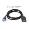 4-Pin Car USB Audio Radio Adapter Extension Cable For Nissan Teana Qashqai