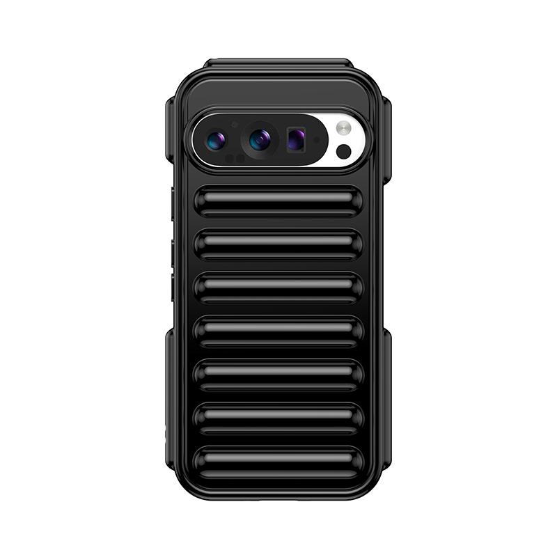 Однотонный 3D-капсульный противоударный чехол для телефона Google Pixel 9 8 Pro XL 8A Air Cushion Armor Защитный мягкий прозрачный чехол из ТПУ