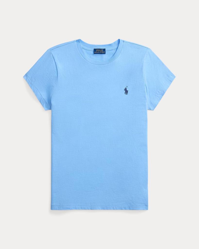 Летняя женская хлопковая футболка классического стиля 2026 года с вышивкой пони – Повседневная и универсальная