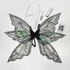 Colorful LED Fairy Wings Luminous Butterfly Wings Cosplay Angel Wings for Girls Dance Performance Costume Supplies