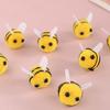 Pack Of 50 Small Bees Decorations Felted Bumblebees For Clothing Hat Bag Crafting Baby Showers Decoration Party Supplies