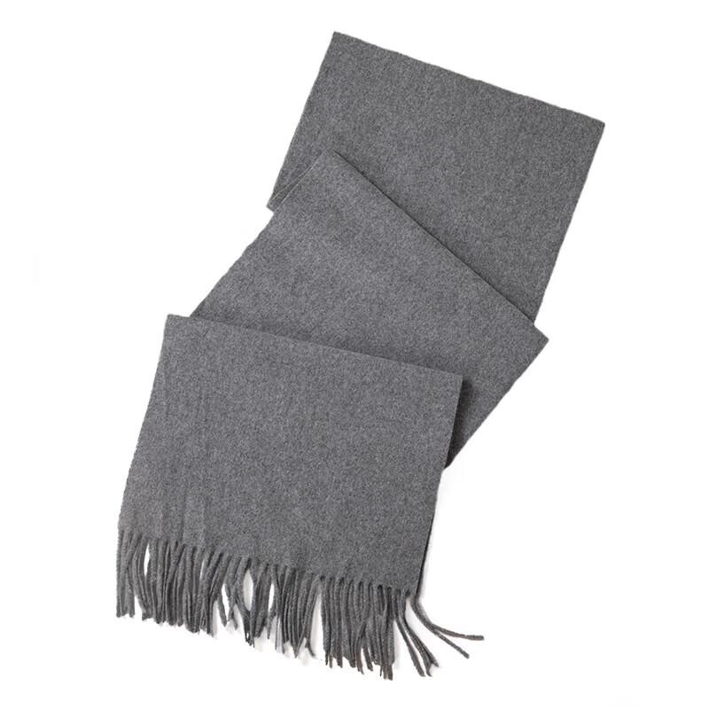 Solid Color Wool Blend Scarf