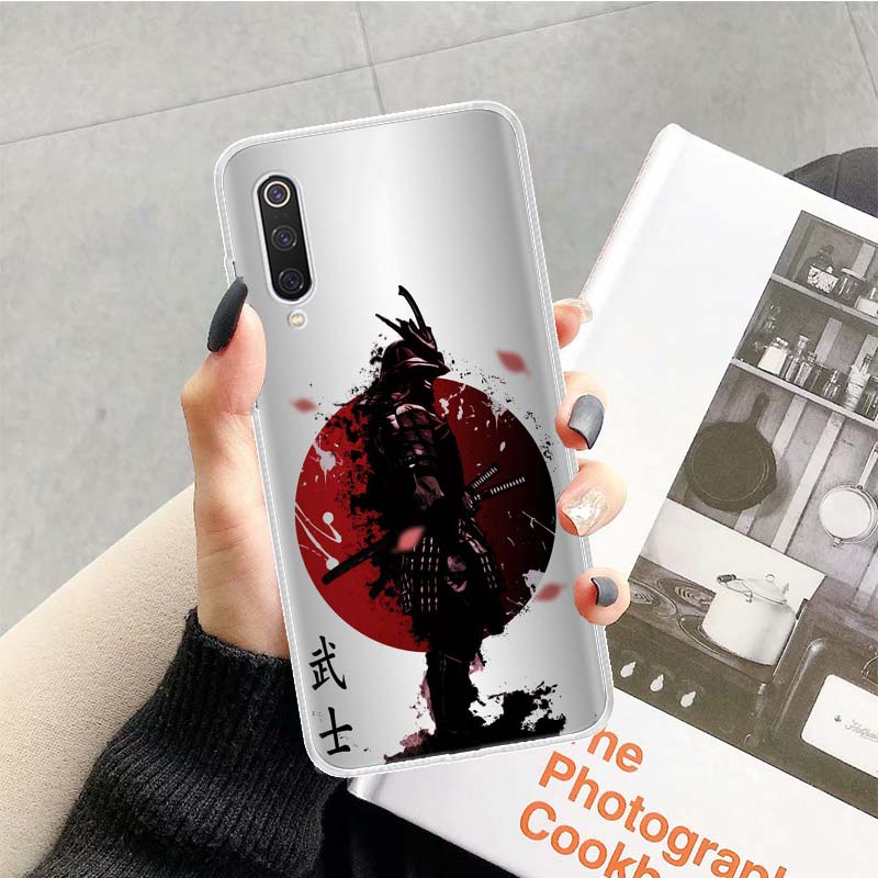Japanese samurai oni mask Phone Case For Xiaomi Redmi Note 13 14 15 Pro Plus 12S 12 14S 11S 11E 10 10S 11 11T 5G 4G Cover Coque