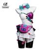 Bunny Girl Costume Original Design Women Sexy Cosplay Muse Dash Music Parkour Game Bunny Suit Jumpsuits