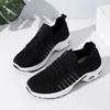 Женская летняя прогулочная обувь, кроссовки без шнуровки, женские кроссовки для кормления на воздушной подушке, повседневные кроссовки для бега с сеткой