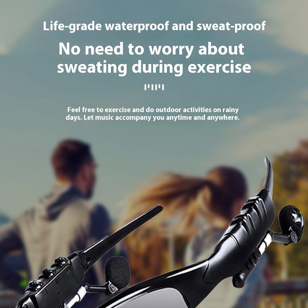 Bluetooth Sunglasses Hands-free Driving Glasses with Headphones Outdoor Sport Glasses Wireless Headset
