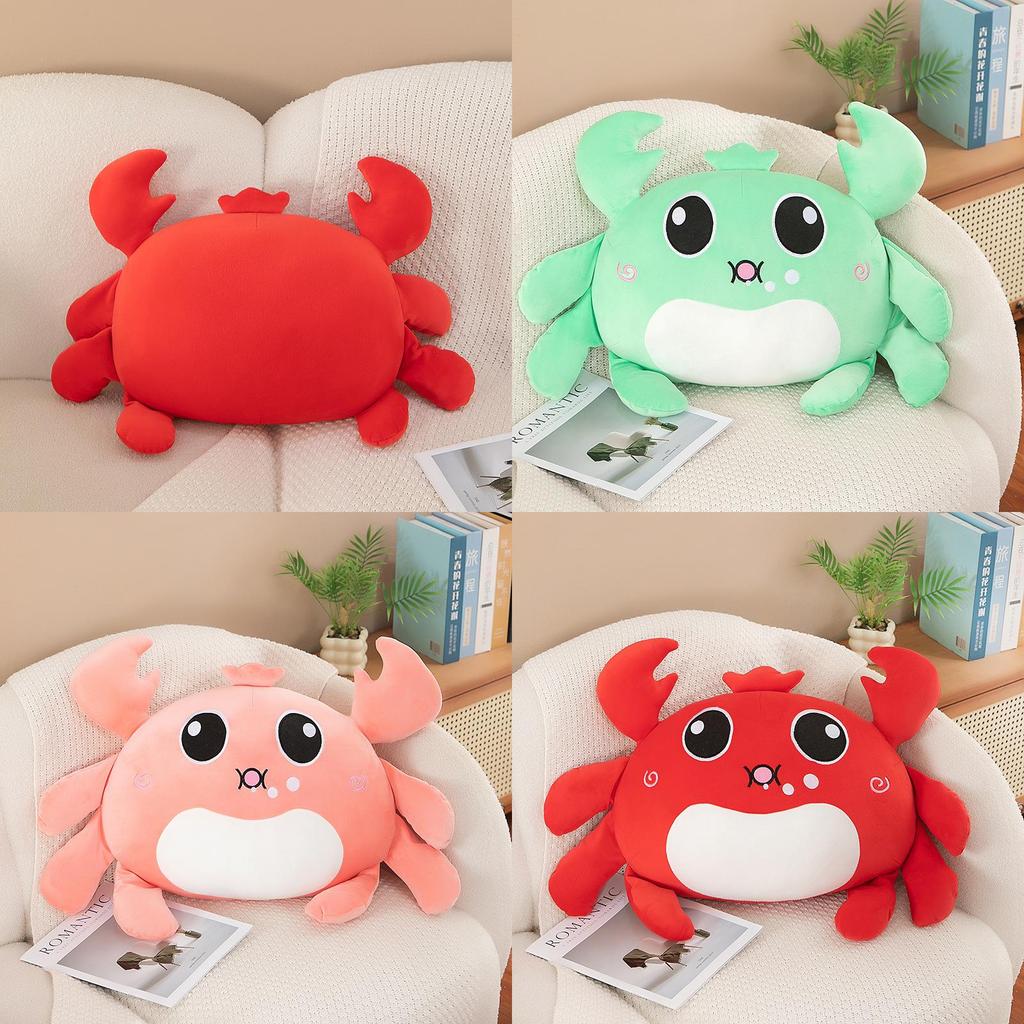 Adorable Plush Crab Toy For Girls Soft And Cozy Cushion Perfect For Kids' Gifts
