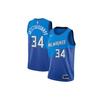 Nike Баскетбольные майки Мужские Синие Умеренные Другие CN1743-408