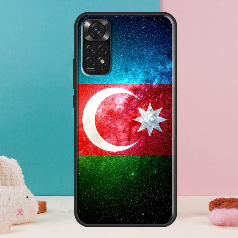 Чехол Флаг Азербайджана для Xiaomi Redmi Note 13 Pro 14 12 11 9 10 9S 10S 11S 12S Redmi 14C 13C 10C 12C