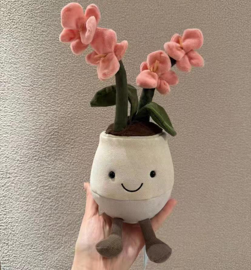 Jc Plush Potted Plant Decor Toy Sunflower Daisy Drop Stuffed Soft Comfortable Doll Home Decoration Trendy Toy Jc Plush Gift