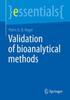 Книга Validation of Bioanalytical Methods