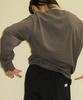 RONRON Back Heart Stitch Pocket Sweat Jogger Pants Black
