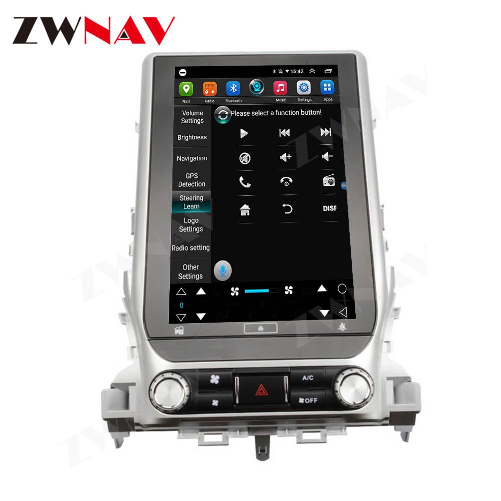 13.8" Android 10 GPS-навигация для 18 Land Cruiser - 32 ГБ, 4G Full Netcom