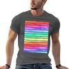 Ever So Bright Rainbow Stripes Tshirt Funny T Shirts Unisex Anime T Shirts Oversize Cotton T Shirts Unisex 100 Tshirt