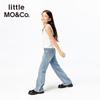 МО&Ко. Джинсовые расклешенные брюки для девочек Little Moco
