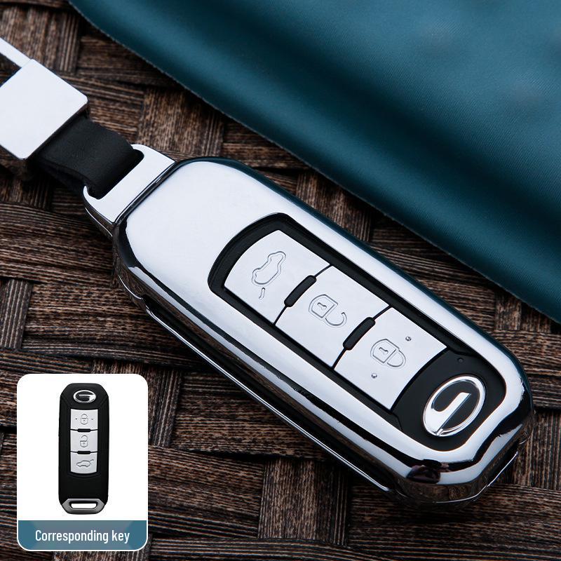 Key Case for GAC Trumpchi GS4/GS3/GA6/GA4/GS5/GA3 - Durable Shell with Buckle