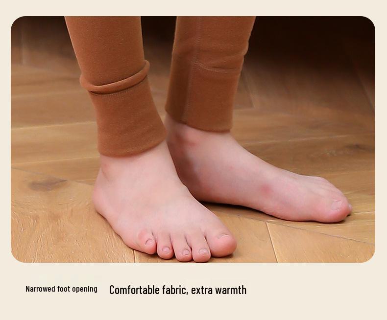 Детский комплект пижамы с длинным рукавом и вставками контрастных цветов (реглан) - Теплое осенне-зимнее нижнее белье для мальчиков и девочек