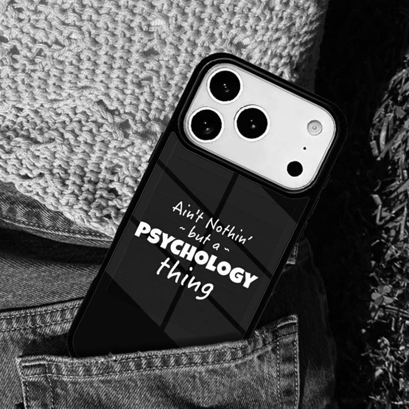 Потрясающий Чехол для Телефона Профессия Психолог Психология для IPhone 11 12 13 14 15 16e 17 Pro Max Coque для IPhone 17 Air