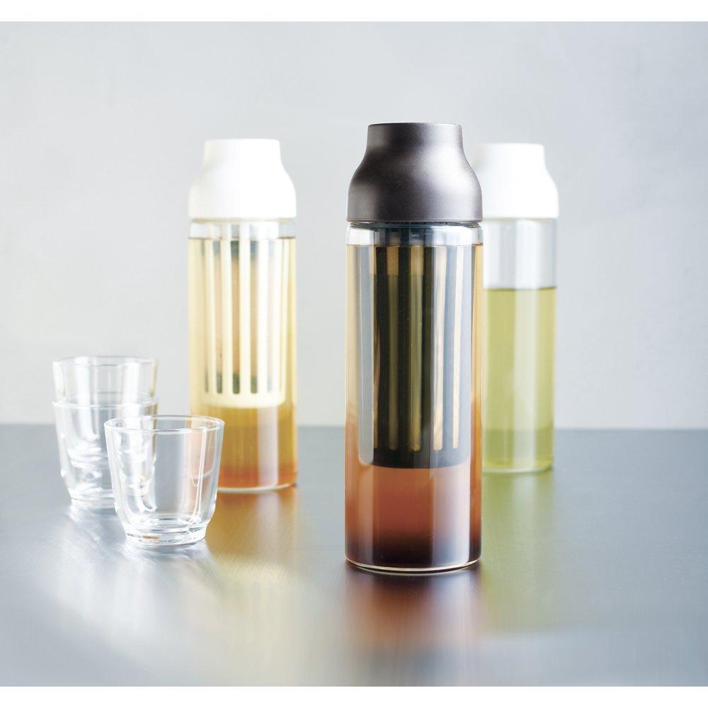 KINTO Кувшин для холодной воды CAPSULE Графин для холодных напитков 1 л Белый 26471