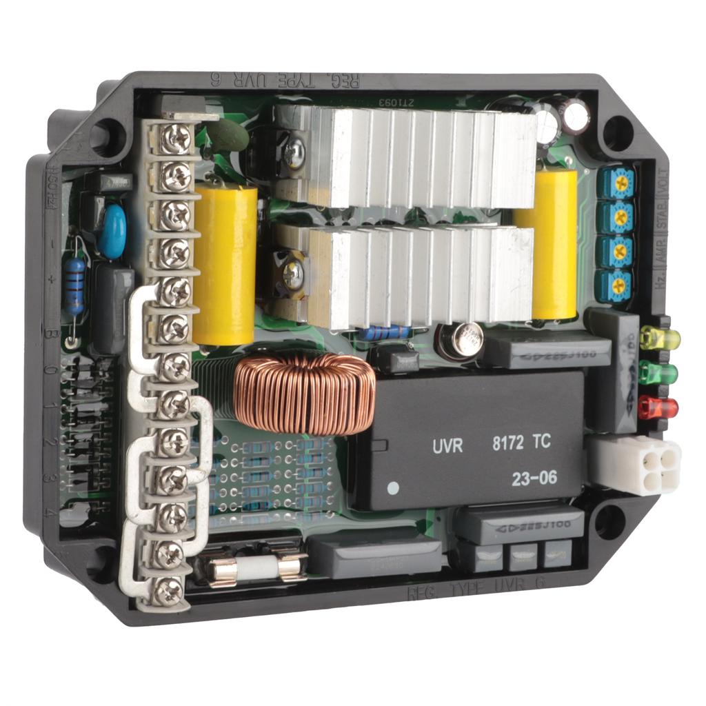 Регулятор напряжения Автоматический бесщеточный генераторный блок Аксессуары Контроллер переменного тока 80‑270 В