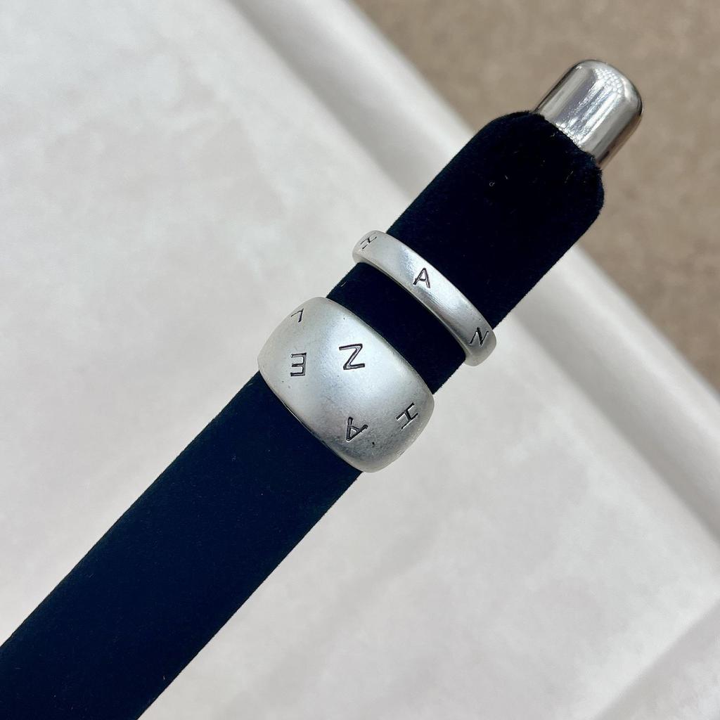 2024 Vintage Silver Statement Ring: Elegant, Wide Design for Women - A Luxurious, Trendy Accessory