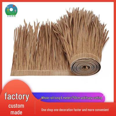 Огнестойкое искусственное камышовое покрытие для украшения крыш в живописных местах