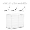 Clear Eyelash Storage Box Makeup Organizer 5 Layers Grafting Eyelashes Glue Pallet Holders