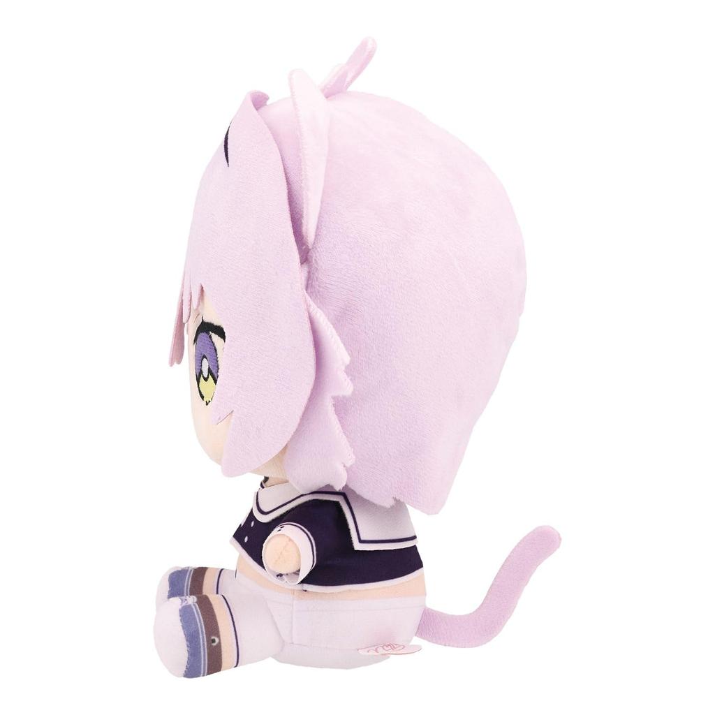 Nekomata Okayu Plush Toy In Muza Kachu Uniform Hololive Friends with U Official Merchandise Costume,