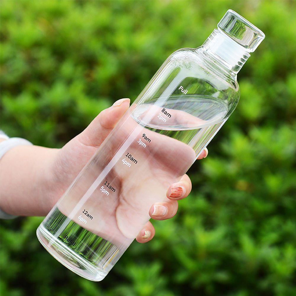 New Sport Transparent Milk Juice Travel Large Capacity Cup Drinking Bottle