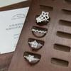 Hollow Flower Zircon Super Fairy Personality Opening Ring Women'S Niche Design Sense Exquisite Fashion Light Luxury Ring