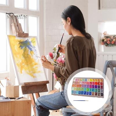 Набор акварельных красок Shimmer Metallic Paints Set Красочные перламутровые акварельные краски для любителей живописи Профессиональные художники