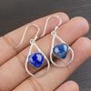 Lapis Lazuli Earrings Handmade Gemstone Jewelry, 925 Solid Sterling Silver Earrings, Unique Design Jewelry Pendant