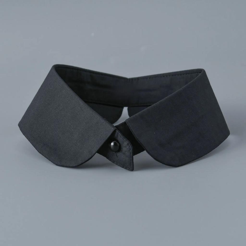 Women Shirt Fake Collar For Women Half Shirt Tie Neckwear Decorative Ladies Detachable Collar For Lapel