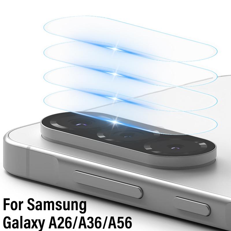 HD Clear Camera Lens Protector Films For Samsung Galaxy A56 5G Back Camera Tempered Glass For Samsung A36 A26 Accessories 4