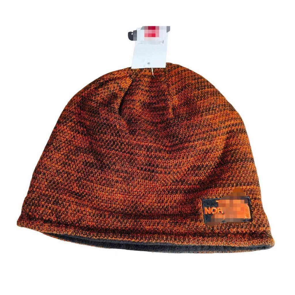 Adult Winter Knit Cap Doublesided Letter Embroidery Windproof Waterproof For Men