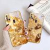 Блестящие золотые бриллианты Для Samsung A 31 32 A33 A34 35 14 A15 13 A16 25 26 50 52 53 54 55 56 70 71 72 73 Золотой стеклянный чехол для телефона
