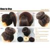 14CM Large Donut Fluffy Ball Princess Hairstyle Personalized Multifu Headwear Salon Styling Tool Women's Accessories Scrunchie