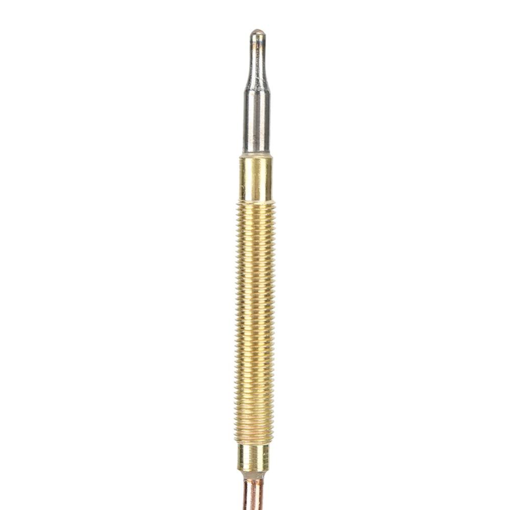 Brass Thermocouple Kit Coiled Lead Temperature Sensor Probe Safety Control Pilot Sensor BBQ Grill